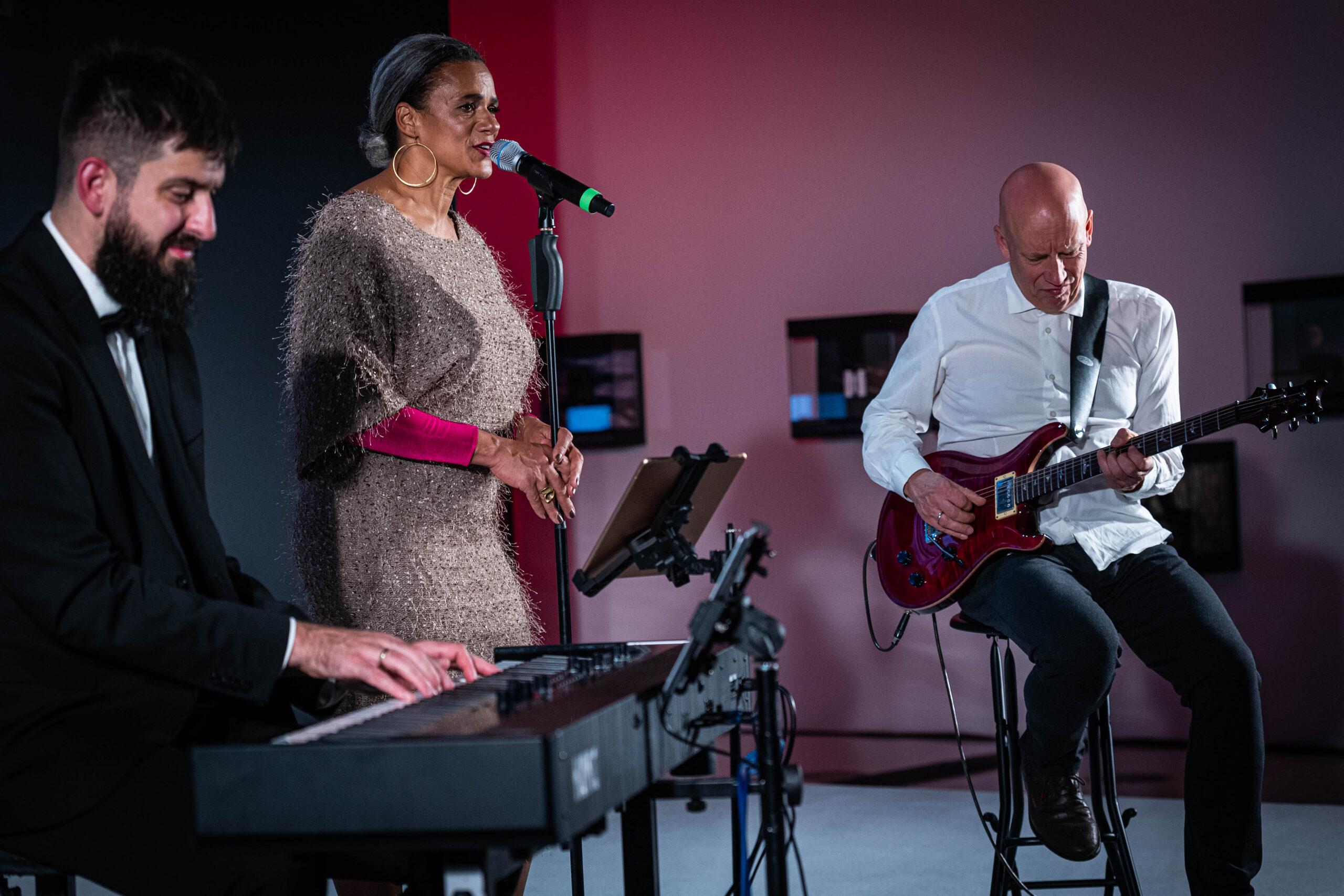 Live gespielte Soul- & Jazz-Musik im Trio bei einer Gala